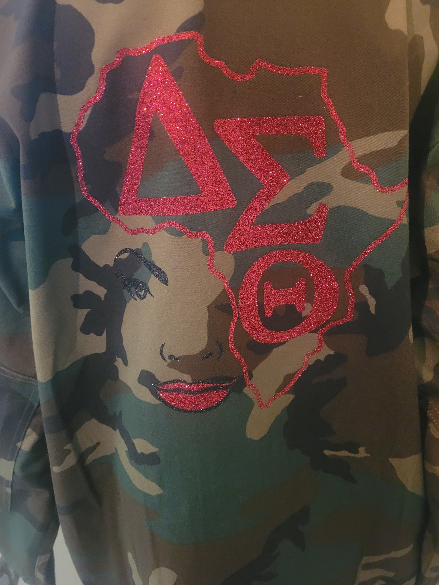 Customized Camouflage Delta Jacket