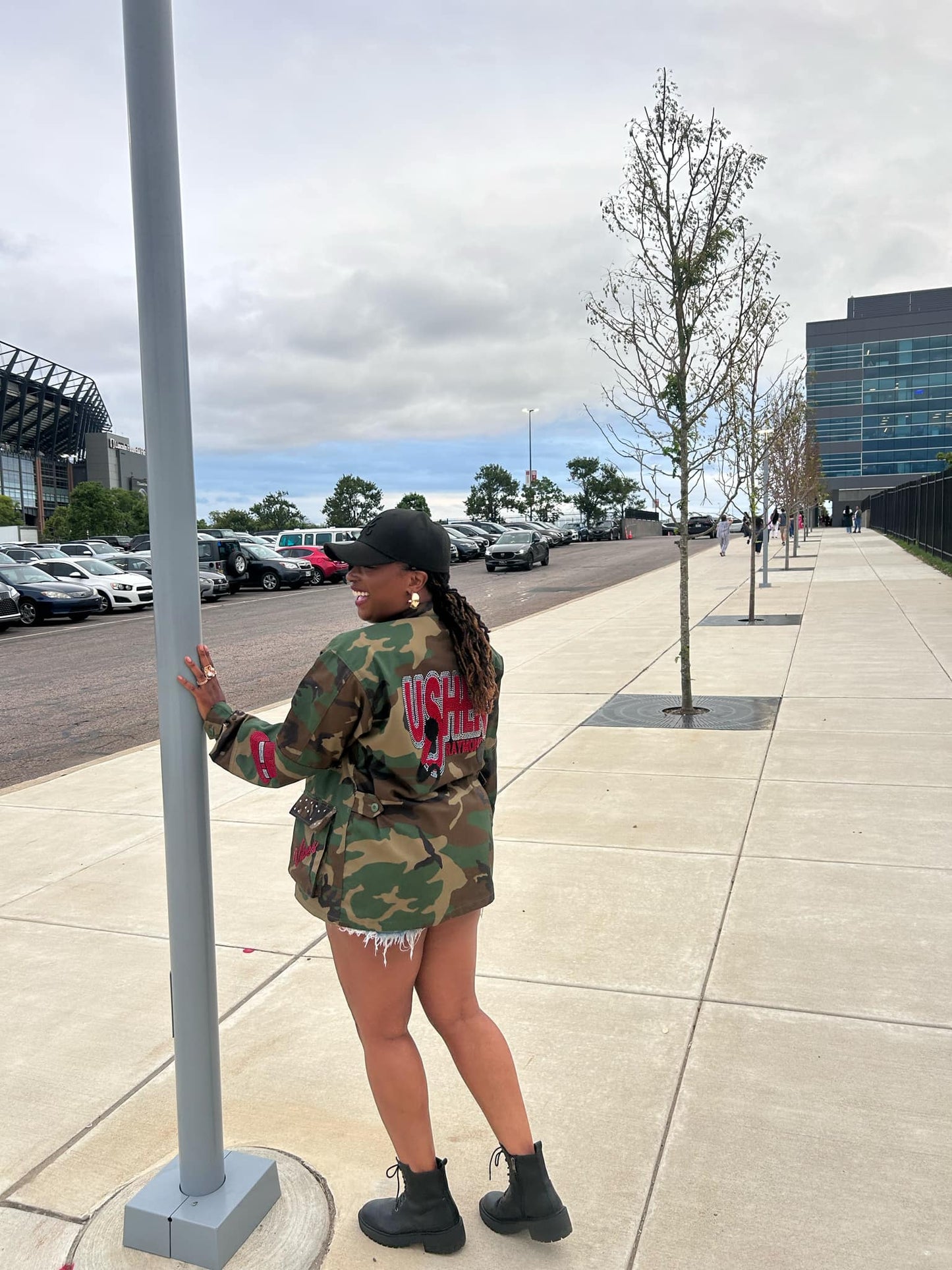 Customized Camouflage Usher Jacket