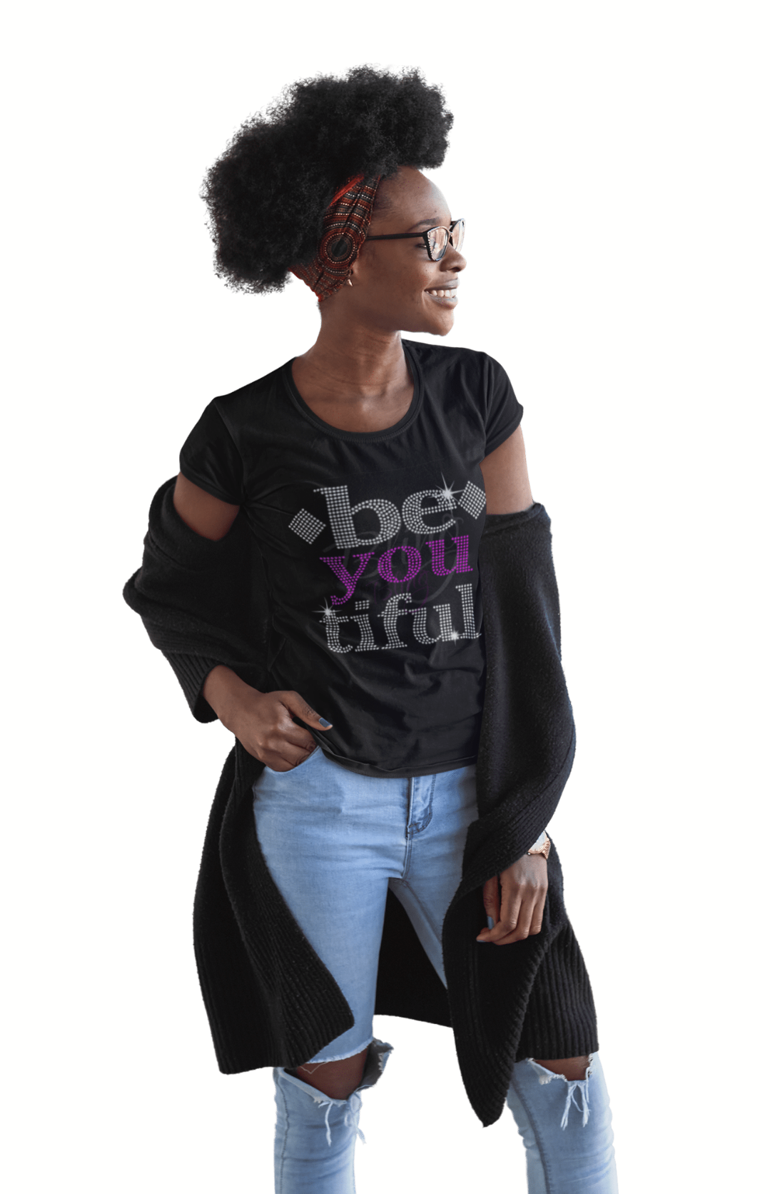 Be-You-Tiful Rhinestone T-shirt